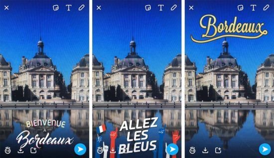 créer un filtre snapchat