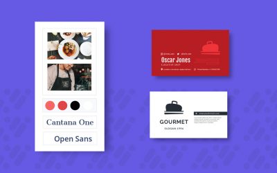 como fazer um cartão de visitas