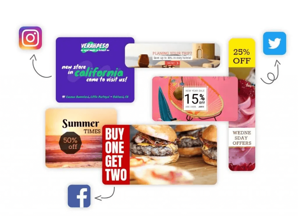 Create eye-catching social media ads